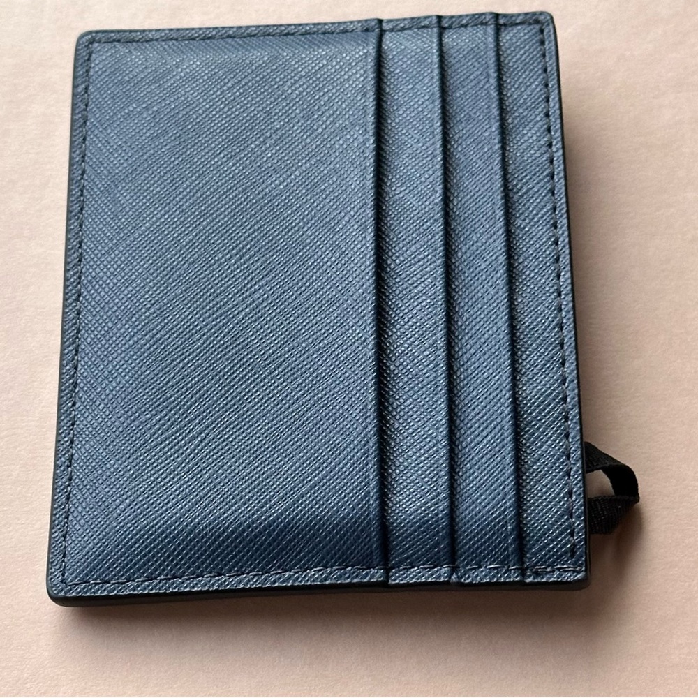 Michael Kors Men’s Tall Card Case in Dark Blue - Picture 12 of 17